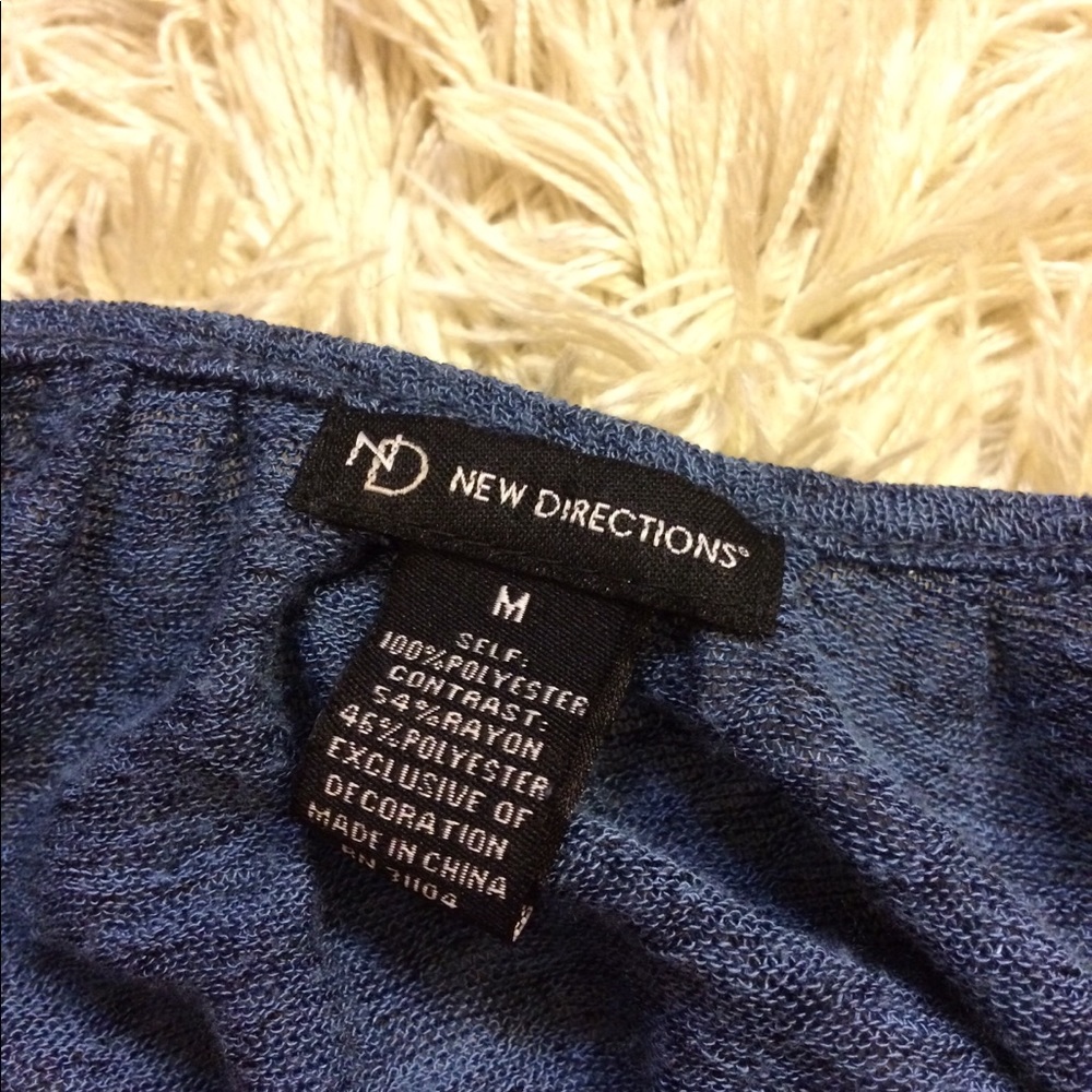 New Direction waist blouse - Picture 2 of 5